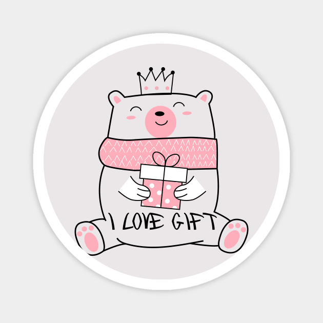 I love gift Magnet by Choulous79